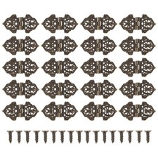  20 Pcs Concealed Cabinet Charniere Decorative Charnières D'armoires Décoratives