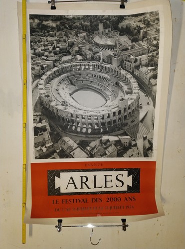 Affiche ancienne arles - ancienne,