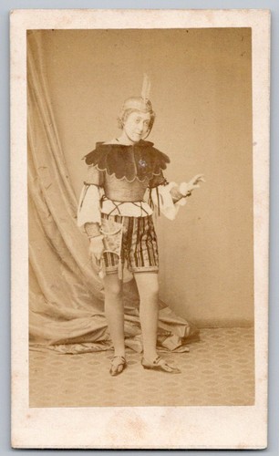 Cdv 1865 actrice - cdv,