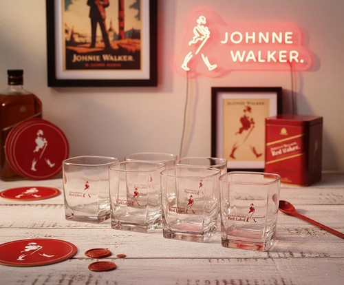Lot 6 verres johnnie - 🥃,