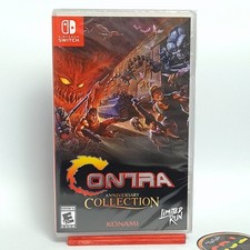 Contra Anniversary Collection (10Games) Switch Limited Run NEW Sealed Probotecto