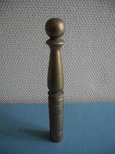 militaria quille laiton massif fin service French Army brass keel end of service