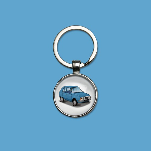 Porte clés citroën visa - porte-clés, club