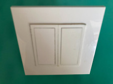 Double Bouton poussoir pour télérupteur Legrand Mosaic 50 ancien modèle