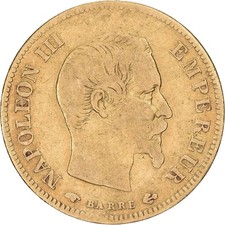France, 10 Francs, Napoléon III, 1857, Paris, Or, TB+, Gadoury:1014, KM:784.3