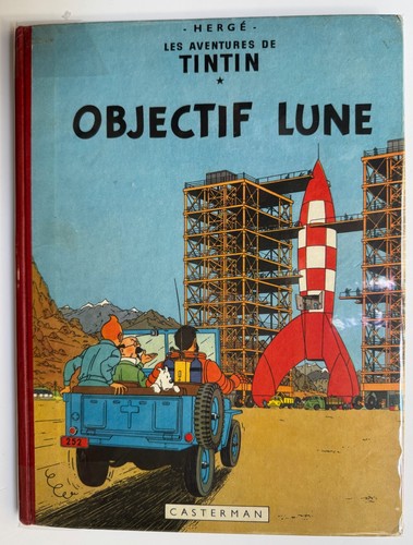 Herge tintin objectif - lune, eo