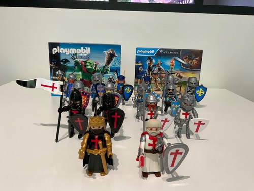 Playmobil chevaliers customs - chevaliers, +