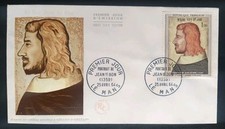 Enveloppe Premier Jour Timbre Jean II Le Bon N° 1413 Oblitéré Le Mans 1964