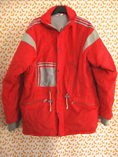 Parka Adidas Ventex Hiver Blouson Homme 80'S Gris rouge Veste Vintage - 180 / L