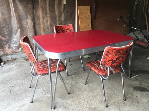 Mid century chrome formica - chrome,