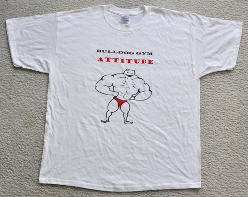Bulldog gym attitude logo - gym,
