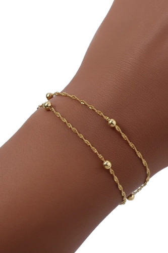 Bracelet double rang - double,