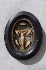 reliquaire napoléon III. 5 reliques.