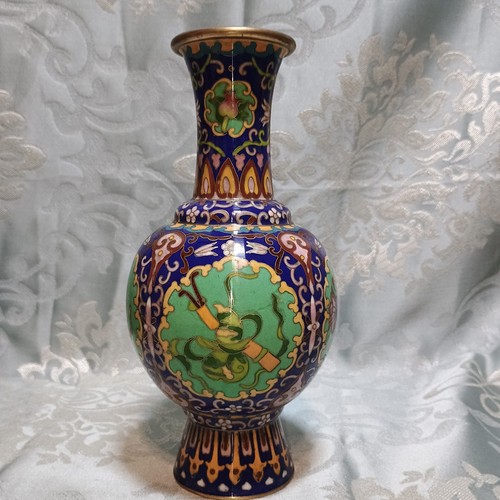 Grand vase chinois laiton - chinois,