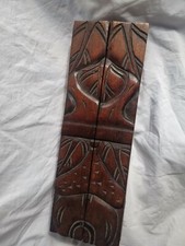 Jeu d'awalé africain en bois avec 48 graines