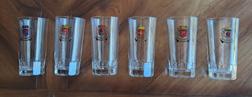 Verres villes rouge - 6,