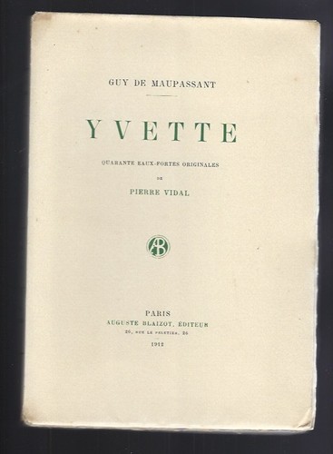 Guy maupassant yvette - guy, maupassant: