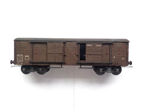 Wagon couvert sncf - plm, kyw