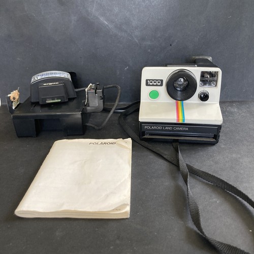 Ancien appareil photo polaroid - appareil,