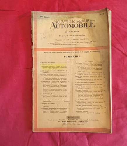 Revue automobile mai 1931 5 - revue,