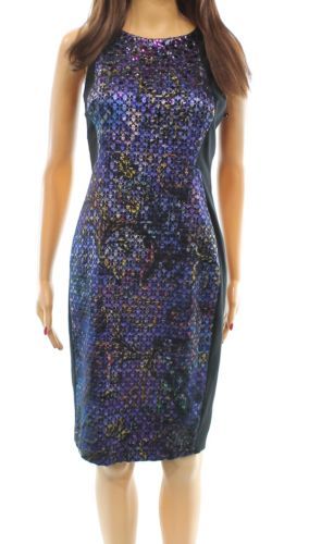 Adrianna papell new black blue - new,