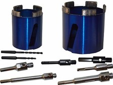 Diamant Dosensenker Trépan de Forage Boîtes M16 Turbo 68/82 MM 11mm Dachsegment