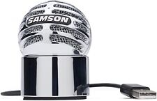 Samson Meteorite Microphone à condensateur USB cardioïde Chrome
