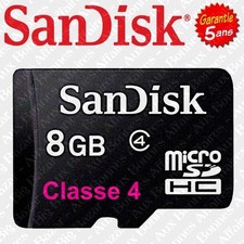 Carte Mémoire SANDISK 8 Gb Go Micro SDHC ( disponible aussi en 16 32 64 Giga )