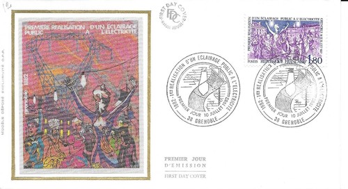 France 1982 fdc realisation - france,