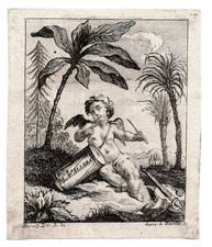 Exlibris Louise Le Daulceur / Marie Darlus Geneviève Thiroux D'Arcanville 18E