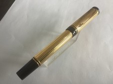 Stylo Plume Parker Duofold International plaqué or