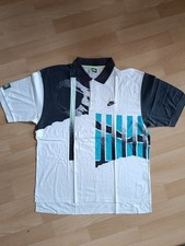 Polo shirt Nike challenge court taille XL 1991 Agassi Og Tennis 90 Volt Vintage 
