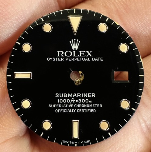 Rolex black dial trit - rolex,