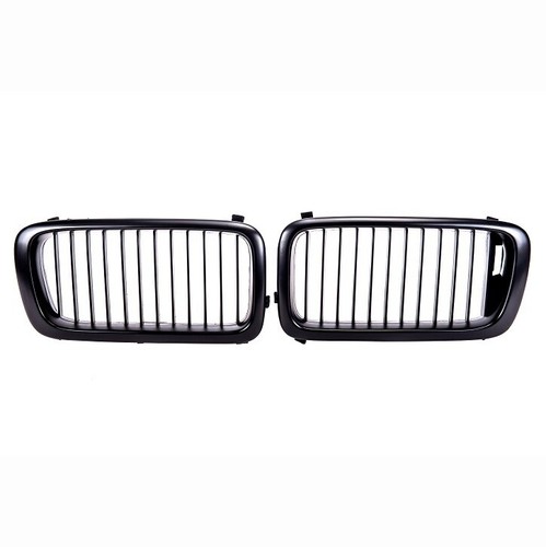 Grille calandre noir mat - grille,