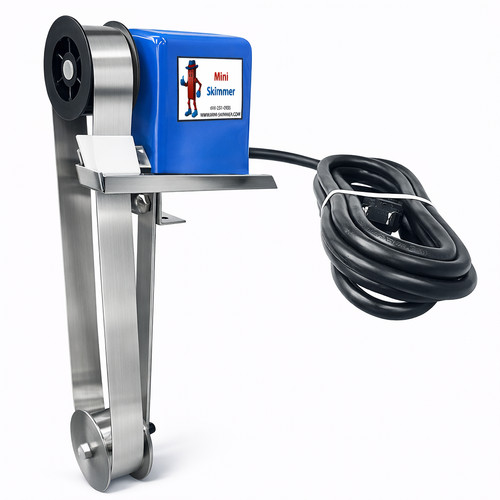 Mini oil skimmer - oil, stainless