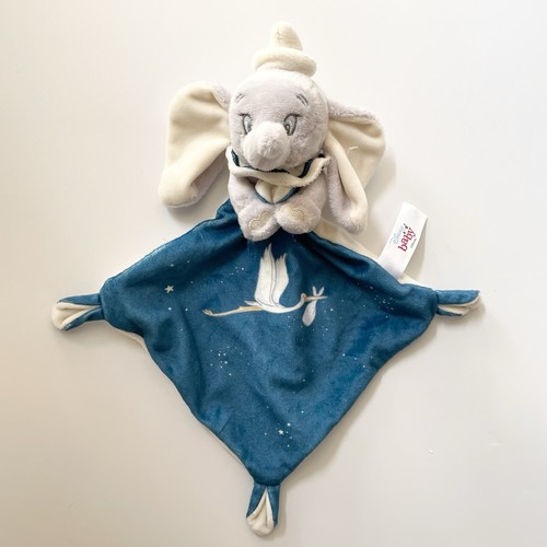 Doudou plat dumbo éléphant - dumbo,