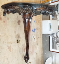 Console D'Applique BOIS Mobilier Angle Sculpté bois Sculpture 6MAG 02/10