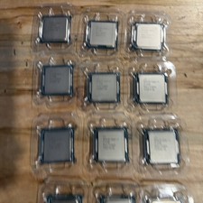 Lot of 12 CPU’s/ Intel Core
