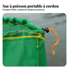 Sac Filet de Pêche Pliable