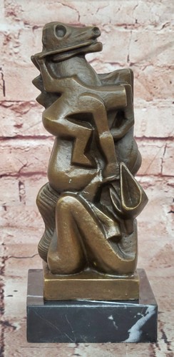 Sculpture bronze femme cubiste - sculpture,