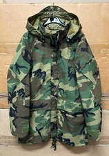 GENUINE VERY RARE USMC GEN II GORETEX PARKA WOODLAND EX COND !!!! MEDIUM LONG