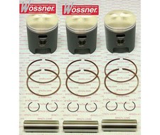 KAWASAKI 500 H1 - 69/76 - KIT 3 PISTONS WÖSSNER 61.5 mm / K8247D150-3