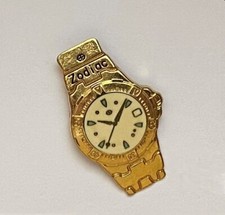 PIN'S LAPEL PIN SPILLA MONTRE DE LUXE SUISSE WATCH UHR UHREN ZODIAC RARE