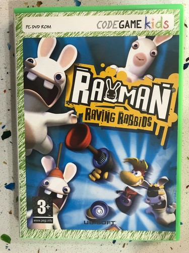 Rayman raving rabbids - raving, dvd