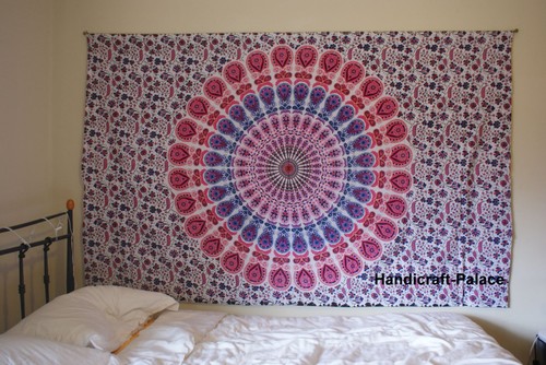 Tapisserie mandala hippie - tapisserie,