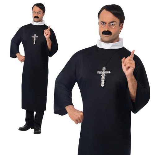 Costume prêtre vicaire - costume, de