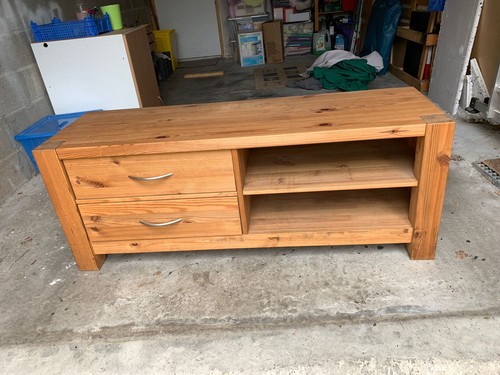 Meuble bois cocktail - tv,