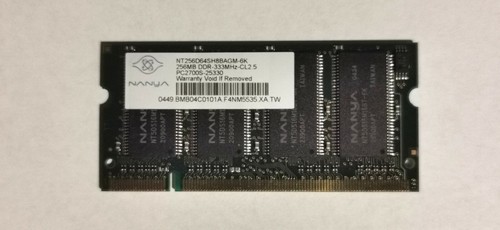 Ram sodimm ddr2 - ram, nanya