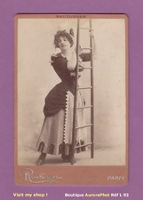 CDV CABINET REUTLINGER : Melle THÉRY ? CANTATRICE OPÉRA ARTISTE LYRIQUE 1880-L92