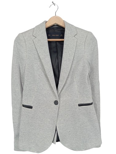 Zara basic blazer maille - blazer,